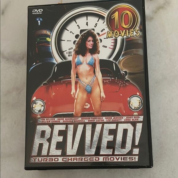 REVVED Seties of 10 DVD Movies Turbo Charged Interactive Menus Scene Access - Picture 1 of 7